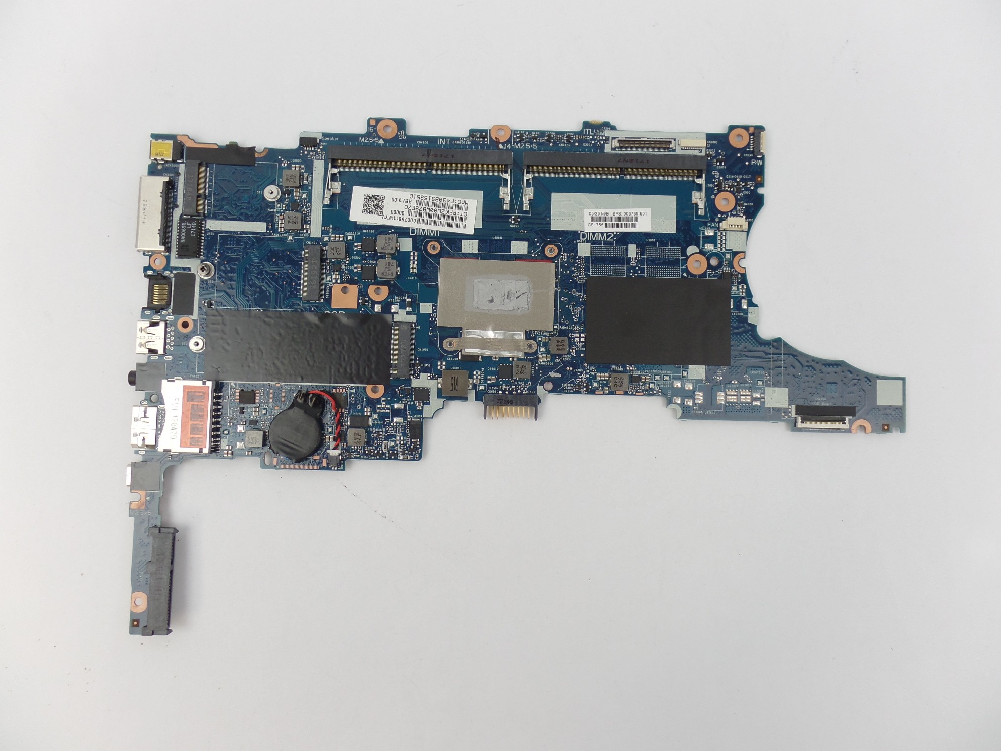 READ: No power. For parts Motherboard for HP Elitebook 840 G3 903739-601 