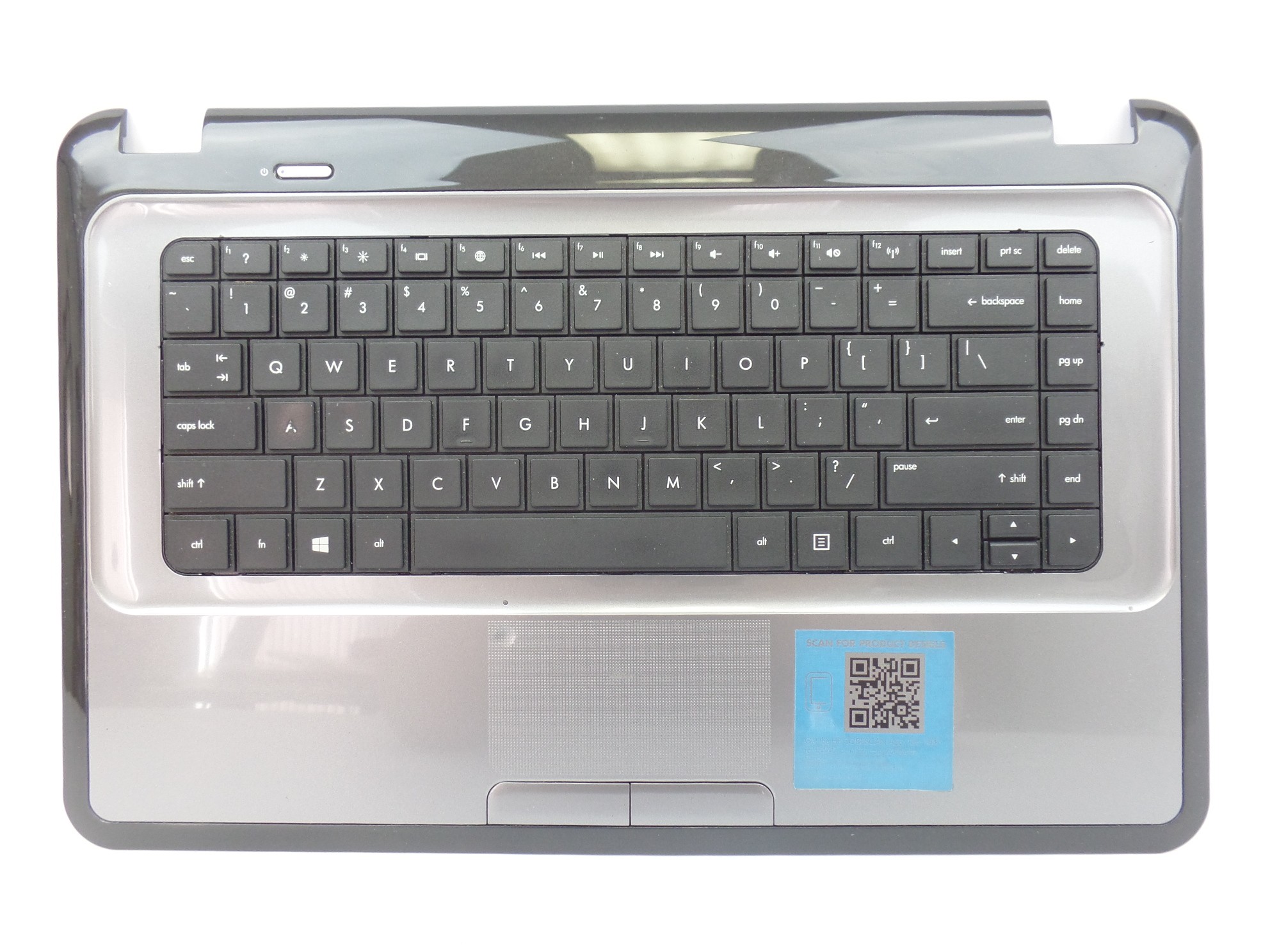 OEM Palmrest Touchpad + Keyboard for HP 2000-BF69WM 