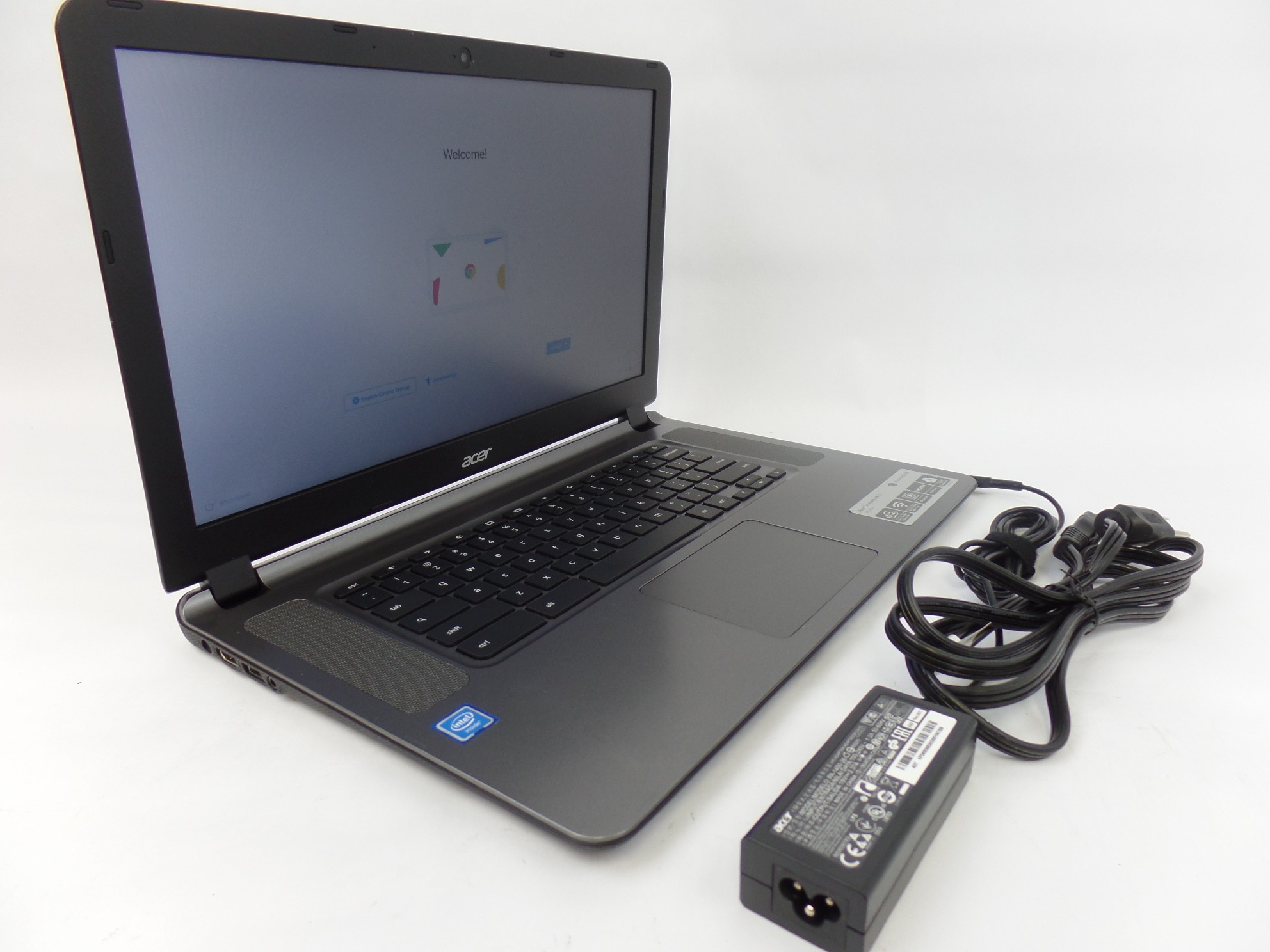 Acer Chromebook CB3-532-C3F7 15.6" HD Intel N3060 1.6GHz 2GB 16GB Chrome U