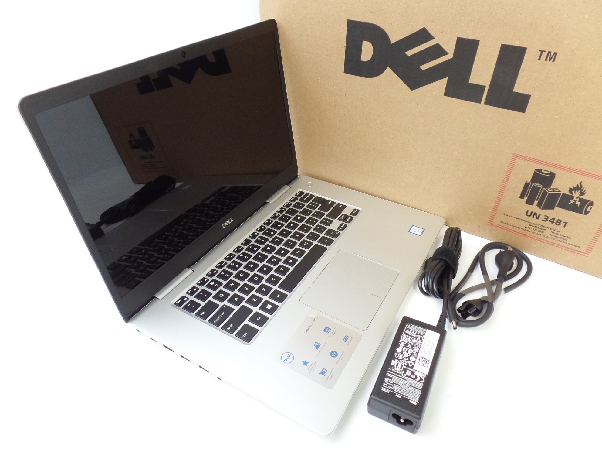 Dell Inspiron 7570 15.6" FHD 8th Gen i5-8250U 1.6GHz 8GB 1TB 940MX W10 Laptop OB