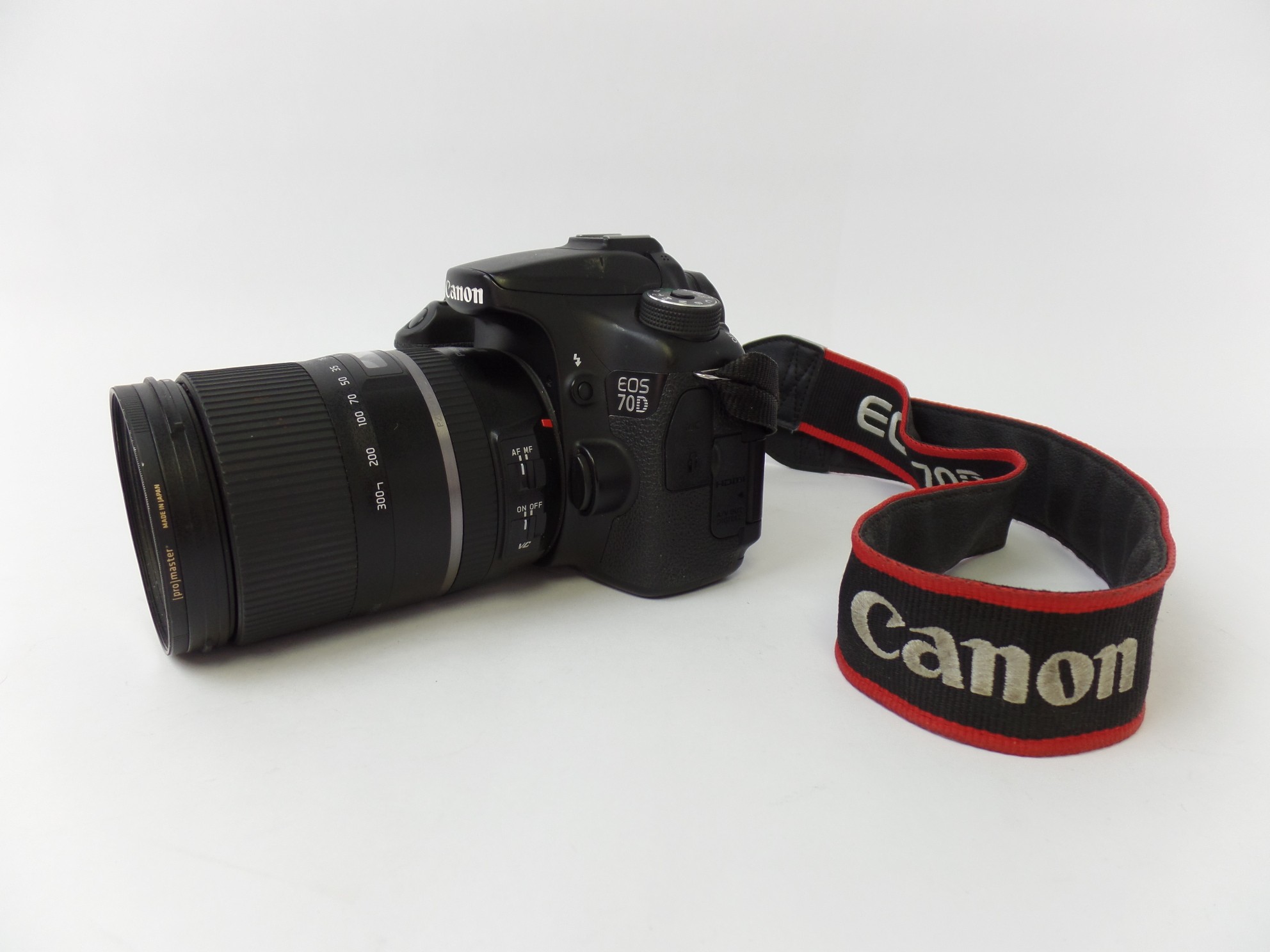 Canon EOS 70D Digital SLR Camera with Tamron Piezo Drive 16-300 Lens 
