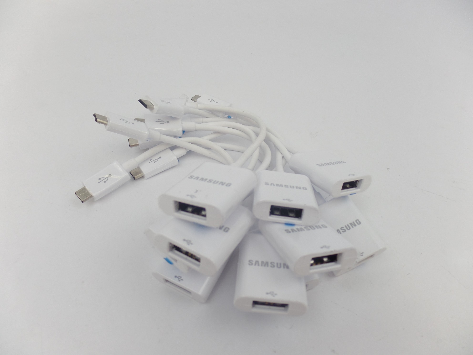 Lot of 10 OEM Original Samsung Micro-USB-to-USB Adapter EPL-AU10WE New