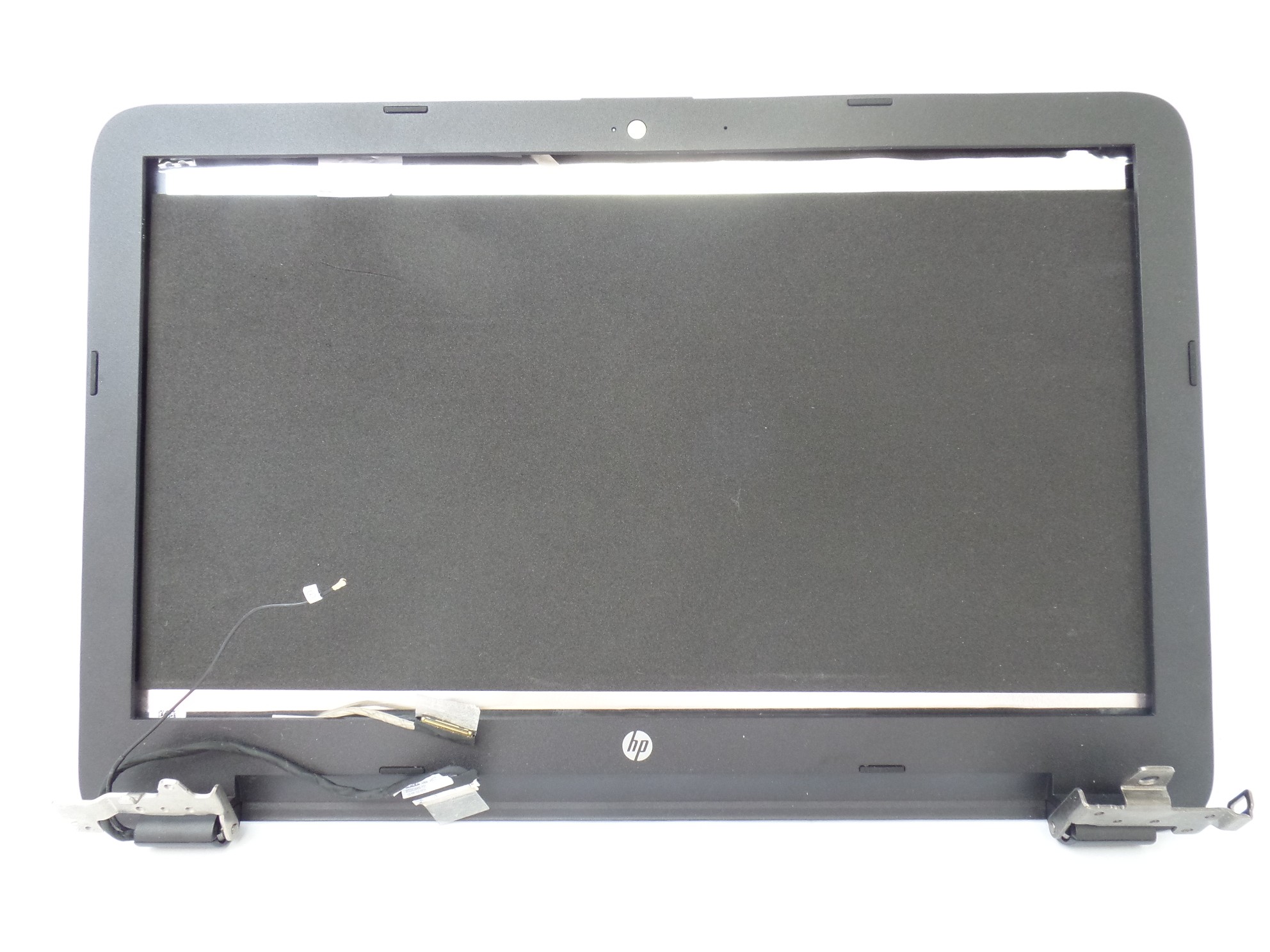 LCD Top Cover Web Cam Front Bezel and Hinges for HP 15-ac156nr AP1EM0001D2