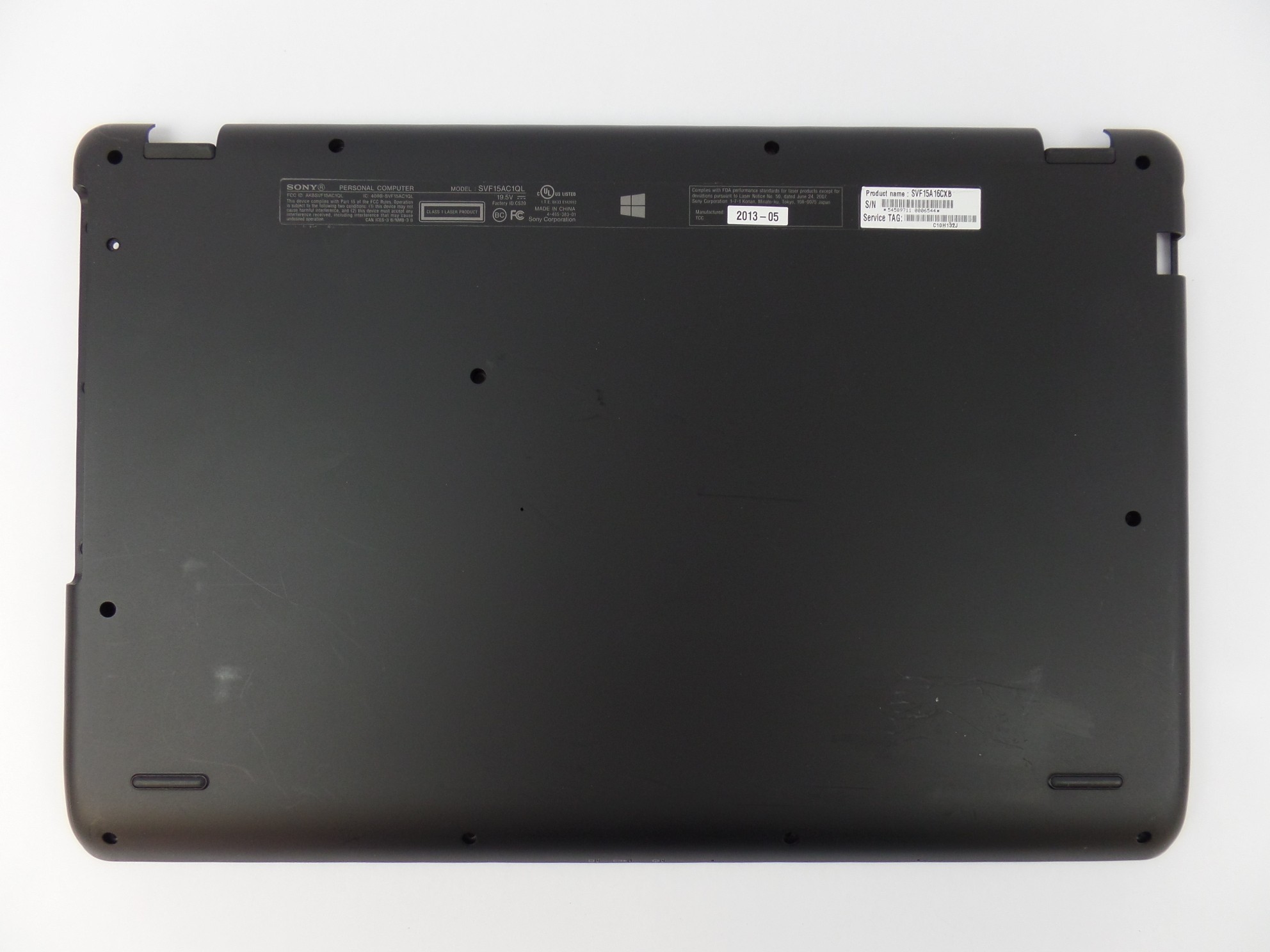 OEM Bottom Case Cover 3JGD6BHN010 for Sony VAIO SVF15A16CXB