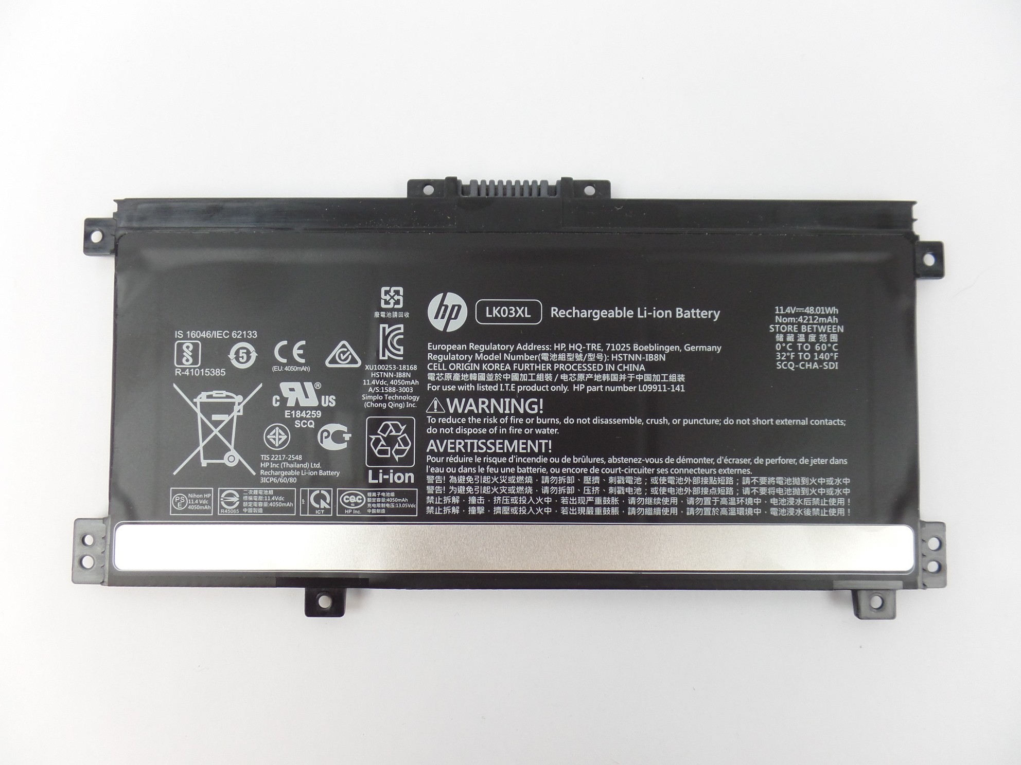 OEM Genuine Battery L09280-855 for HP Pavilion x360 15-cr0083cl 4WJ31UA