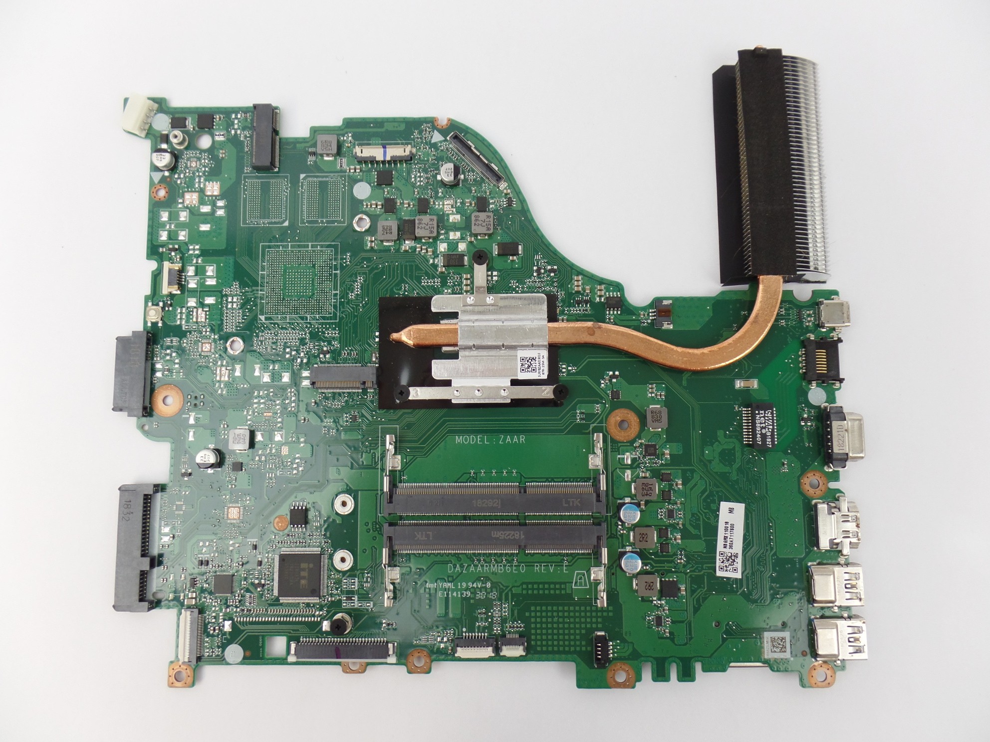 OEM Motherboard Intel i3 8th Gen for Acer Aspire E5-576-392H NB.GRX11.001 