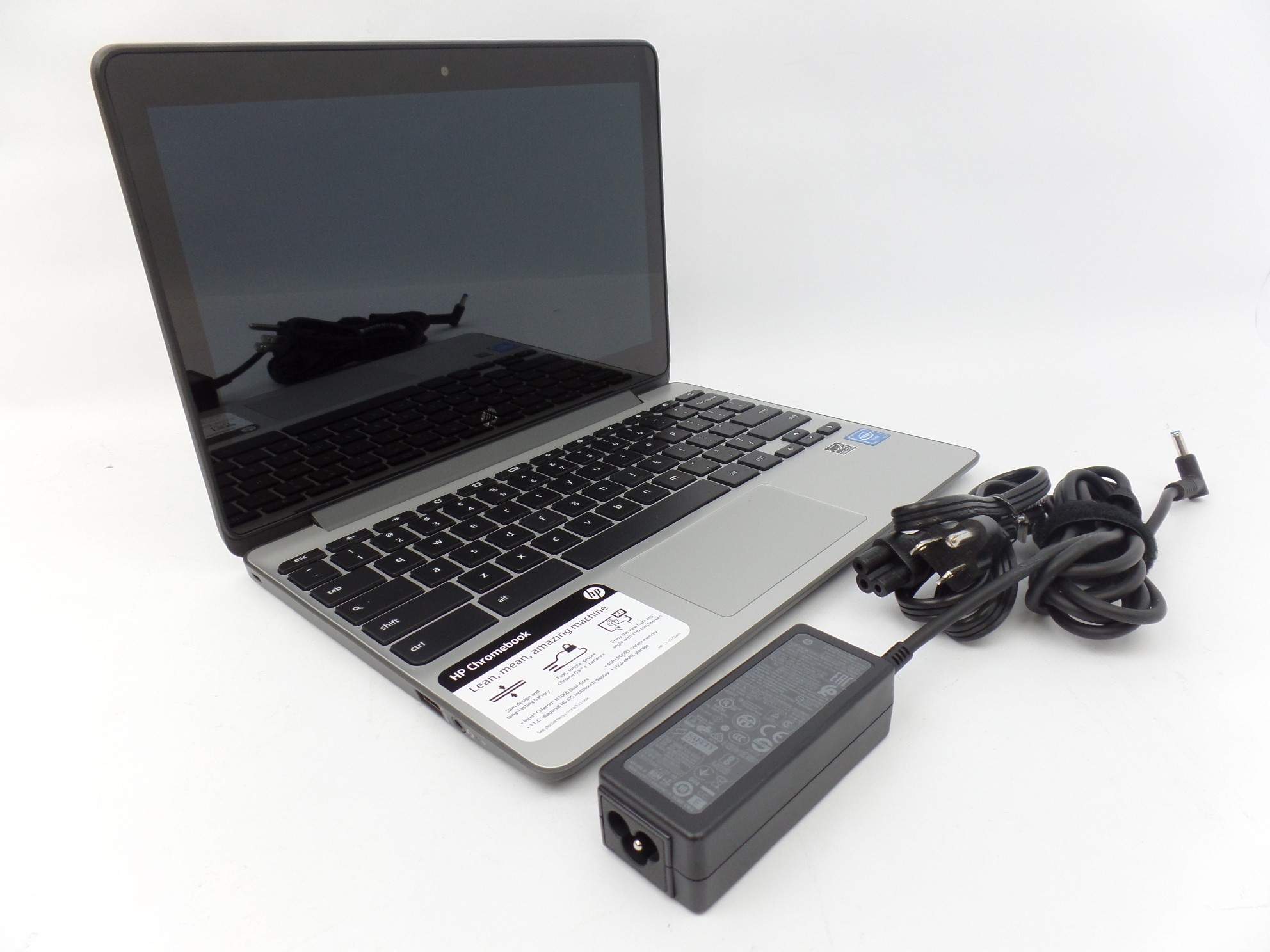 HP Chromebook 11-V020WM 11.6" HD Touch Screen N3060 1.6GHz 4GB 16GB Chrome OS SD