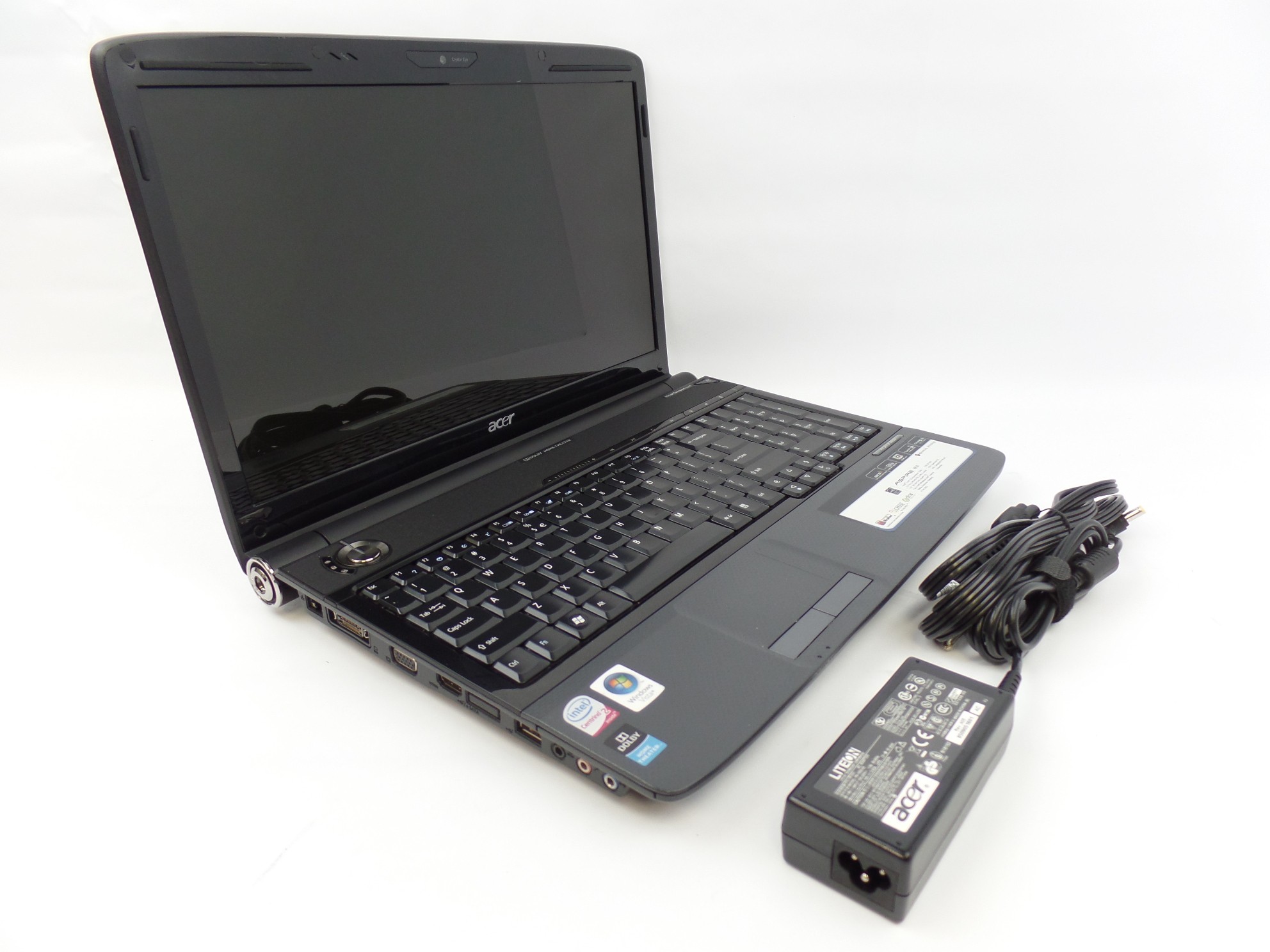 Acer Aspire 6930 16" HD Core 2 Duo T5800 2GHz 4GB 320GB HDD W7P Laptop U