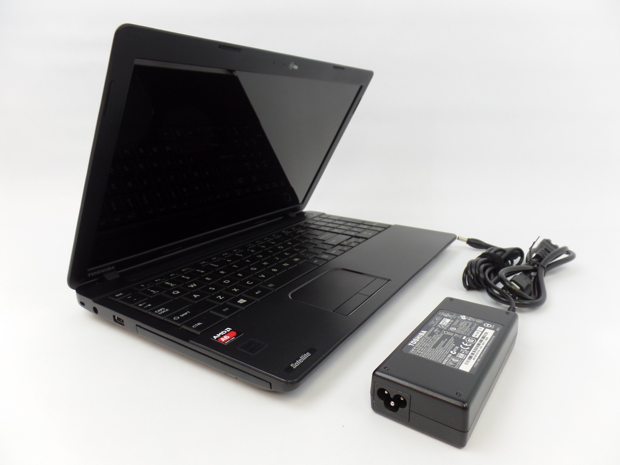 Toshiba Satellite C55D-A5107 15.6" AMD A6-5200 4GB RAM 750GB HDD W10H Laptop