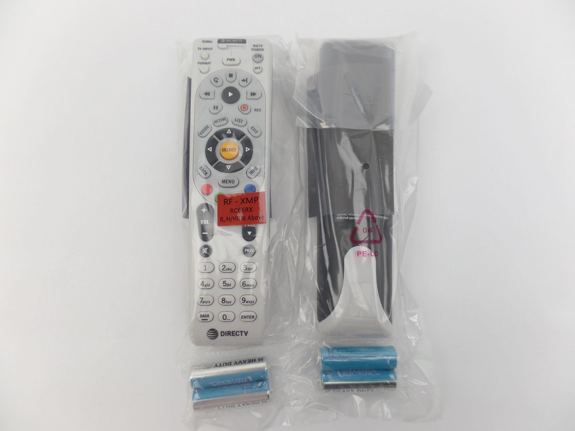 Lot of 2 RC66RX DirectTV Universal Remote Control Brand New