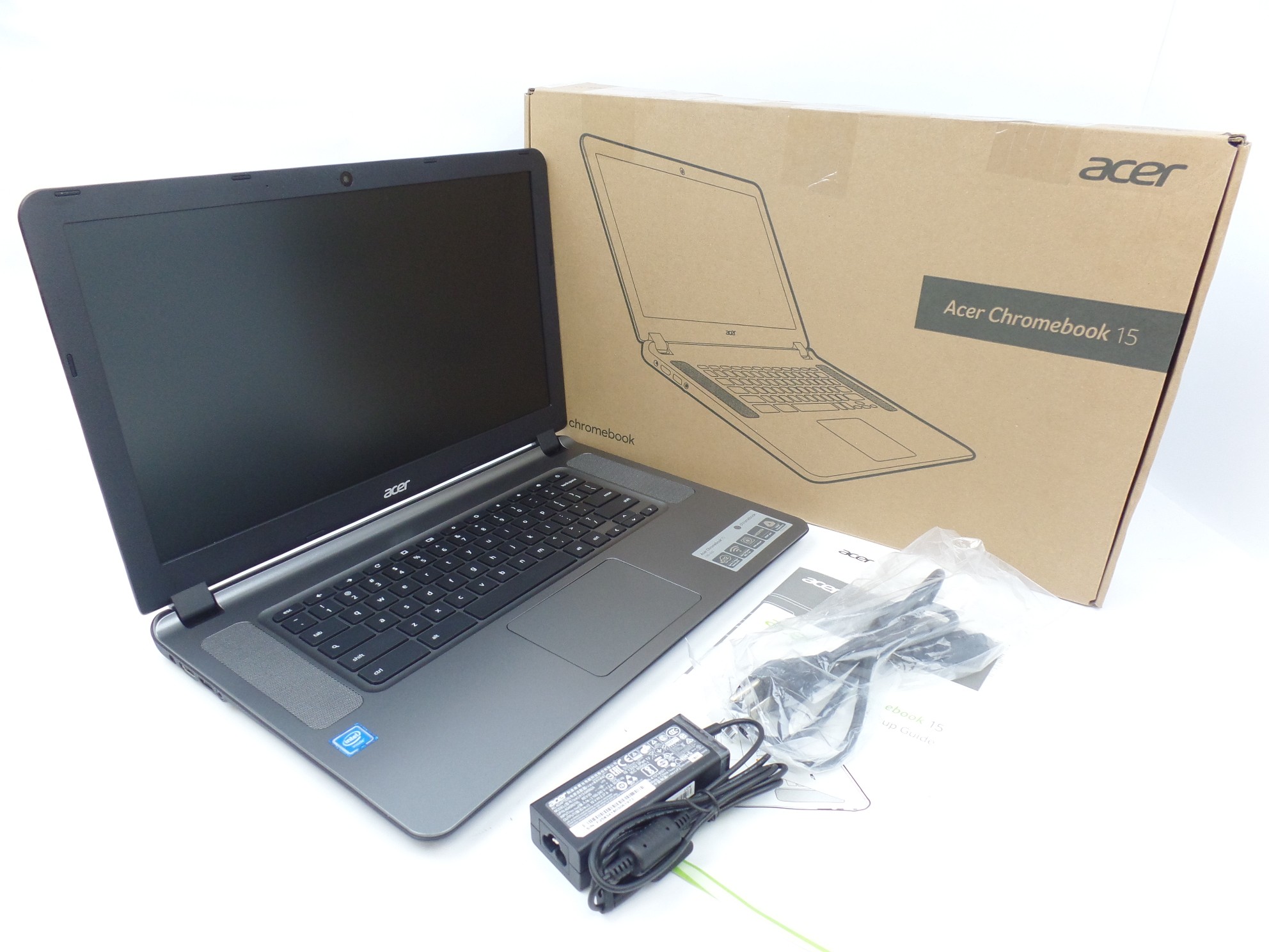 Acer Chromebook CB3-532-C4ZZ 15.6" HD Intel N3060 1.6GHz 4GB 32GB Chrome Laptop
