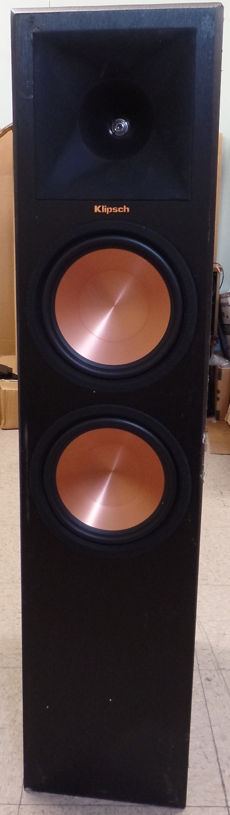 Klipsch RP-280F Floorstanding Tower Speaker Black (1 speaker) - heavy wear !
