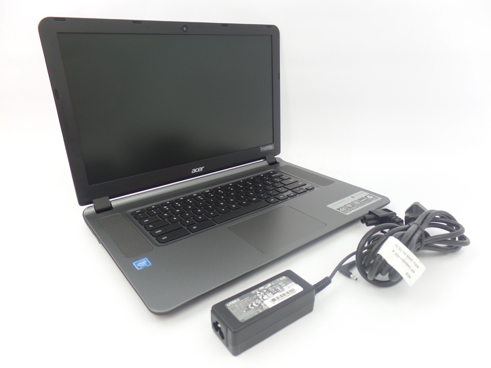 Acer Chromebook CB3-532-C8DF 15.6" HD N3060 1.6GHz 4GB 16GB Chrome Laptop U1