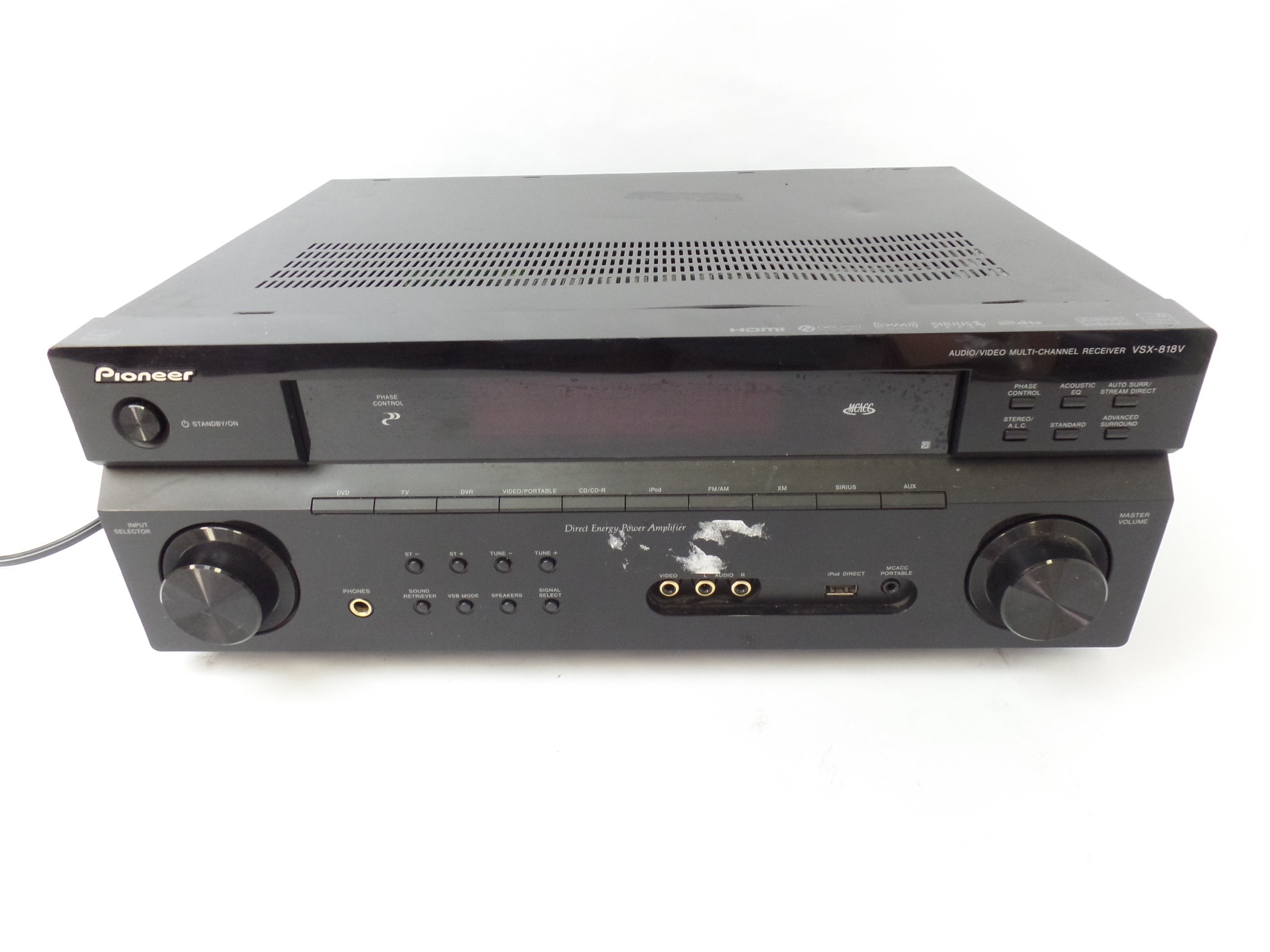 Pioneer VSX-818V-K Home Theater Multi-Channel AV Receiver For Parts #1