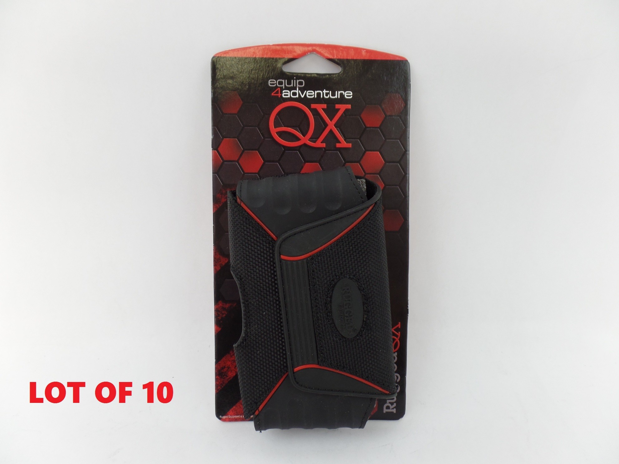 Lot of 10 Rugged QX Medium Horizontal Pouches for iPhone 4 4S 3G 3GS MP3 Player