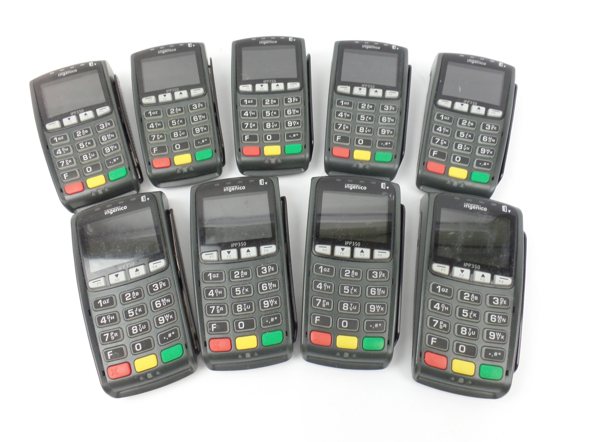 Lot of 9 Ingenico IPP 350 2.7" IPP350 PIN PAD Credit Card Reader Terminal