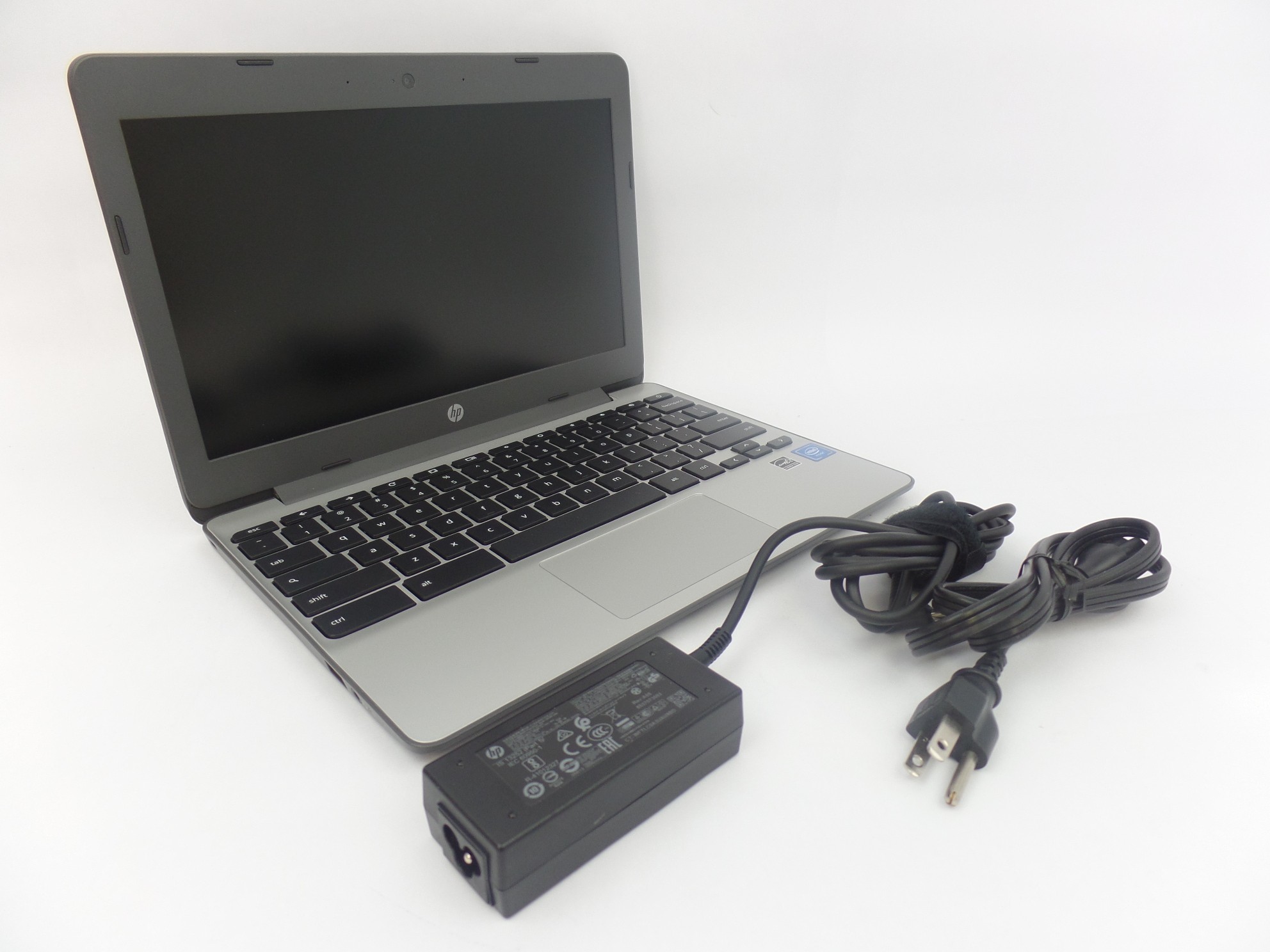 HP Chromebook 11-v010nr 11.6" HD Celeron N3060 1.6GHz 4GB 16GB Chrome Laptop