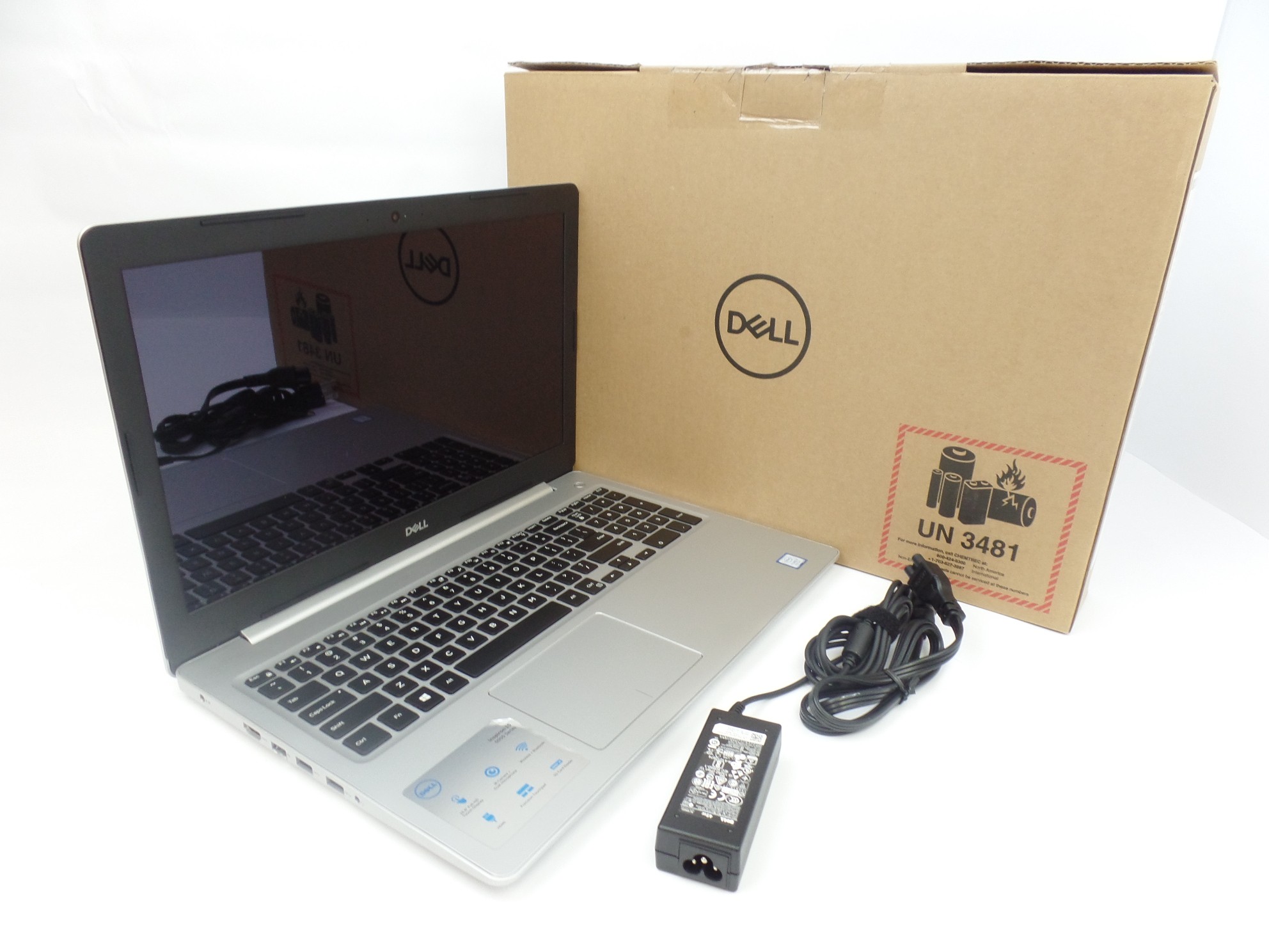Dell Inspiron 5570 15.6" FHD Touch i7-8550U 1.8GHz 12GB 1TB W10H Silver Laptop O