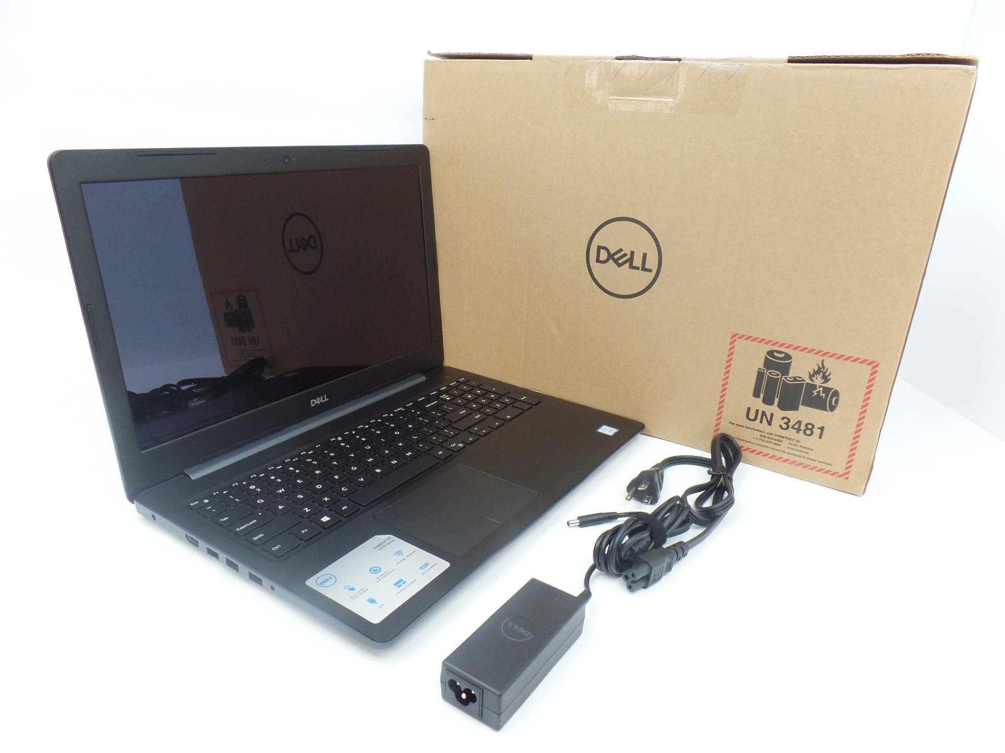 Dell Inspiron 5570 15.6" FHD Touch i5-8250U 1.6GHz 12GB 1TB W10H Blue Laptop OB