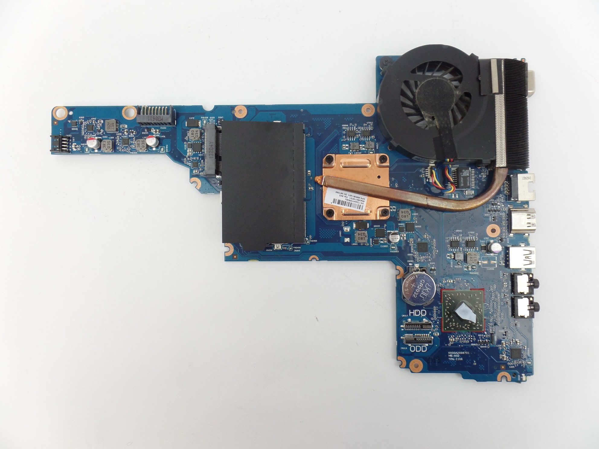 OEM Motherboard Fan fits HP 2000-2c29WM AMD E2 D1E81UA PN: 688277-501