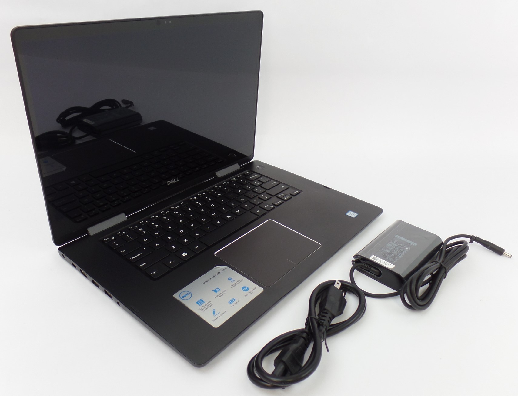 Dell Inspiron 7573 15.6" 4K UHD Touch i7-8550U 16GB 256GB MX130 W10H 2in1 Laptop