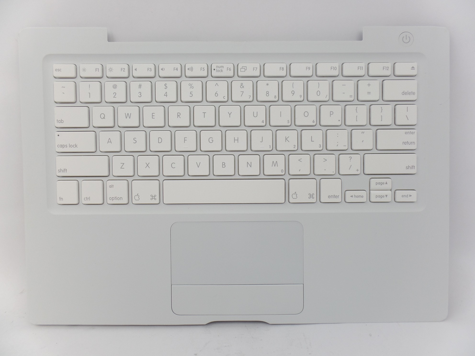 Replacement Palmrest Touchpad and Keyboard 605-1287 for Apple MacBook