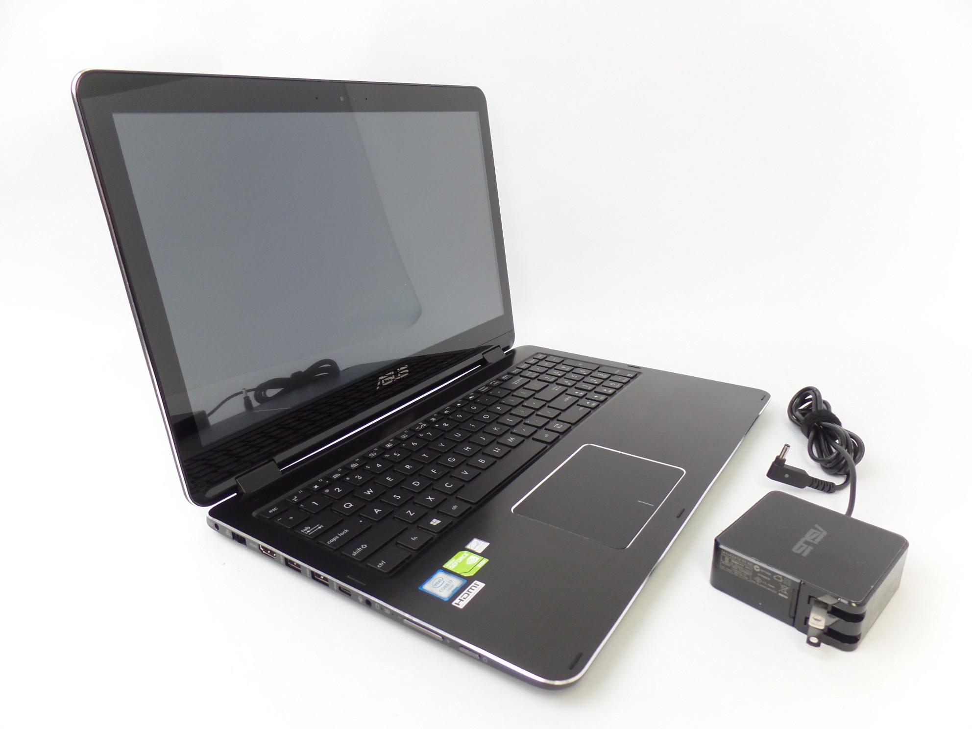 ASUS Q553UB 15.6" FHD Touch i7-6500U 2.5GHz 12GB 2TB W10H GF 940M 2in1 Laptop U