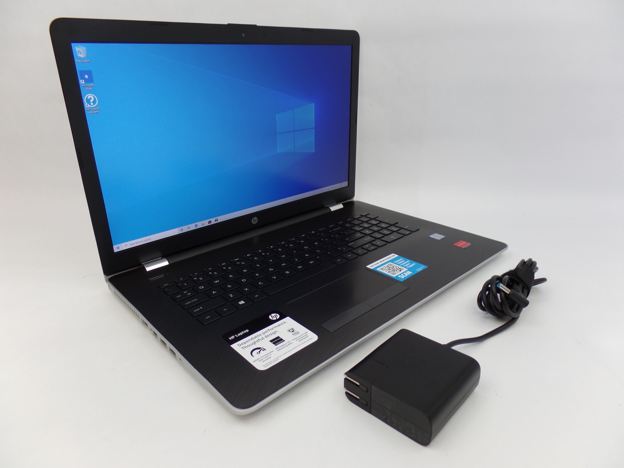 HP 17-bs025cl 17.3" FHD i7-7500U 2.7GHz 16GB 1TB HDD W10H Laptop