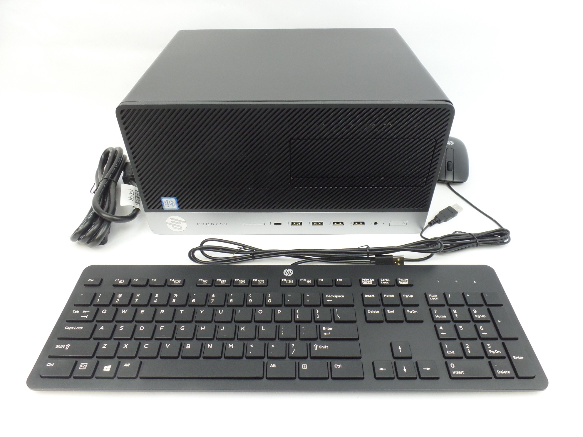 HP ProDesk 600 G4 Microtower PC i5-8500 3GHz 8GB 256GB SSD WiFi W10P 4HP17UT U