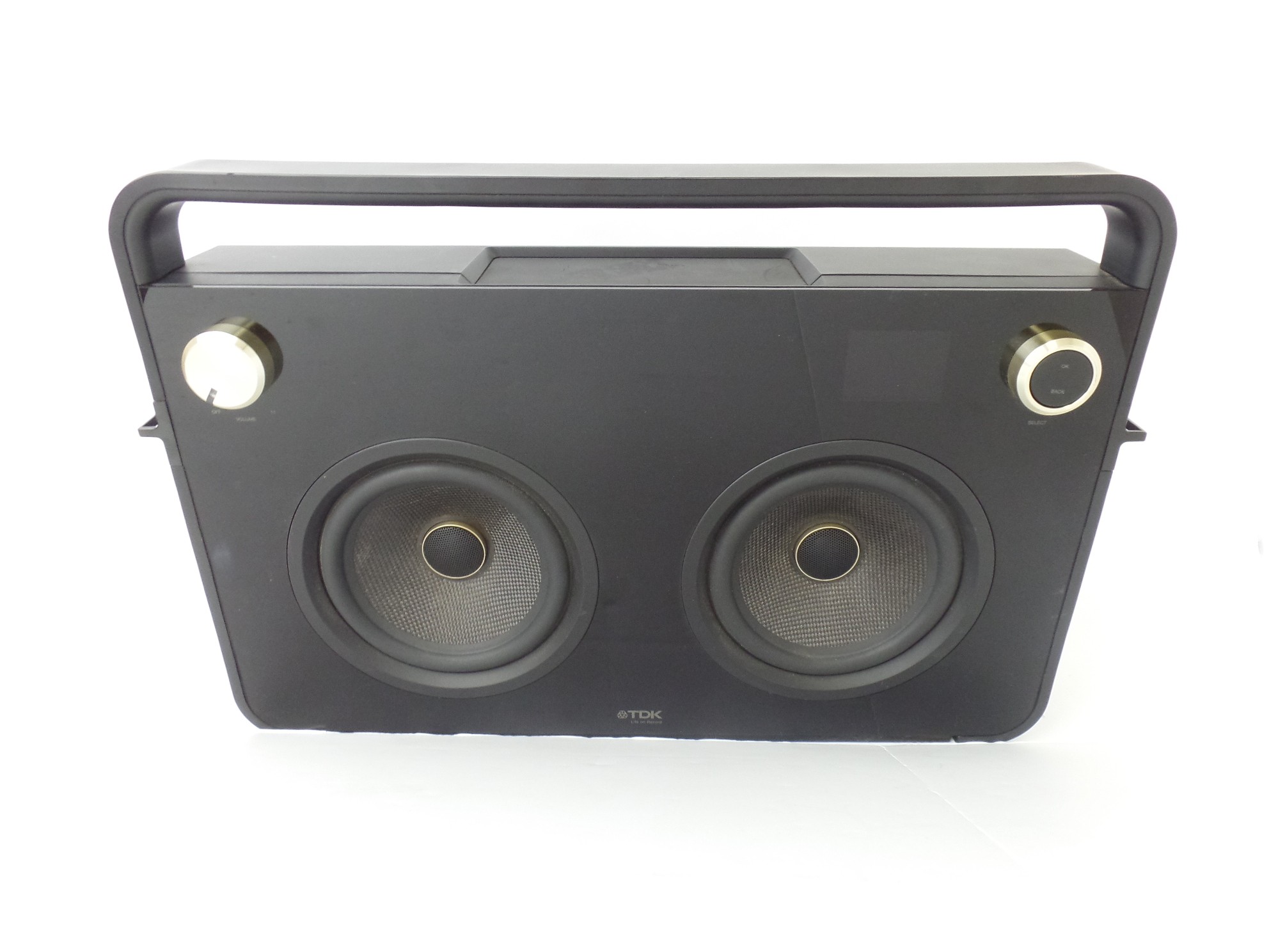 TDK TP6802BLK 2 Speaker Boombox High Fidelity Stereo AS IS for Parts #2