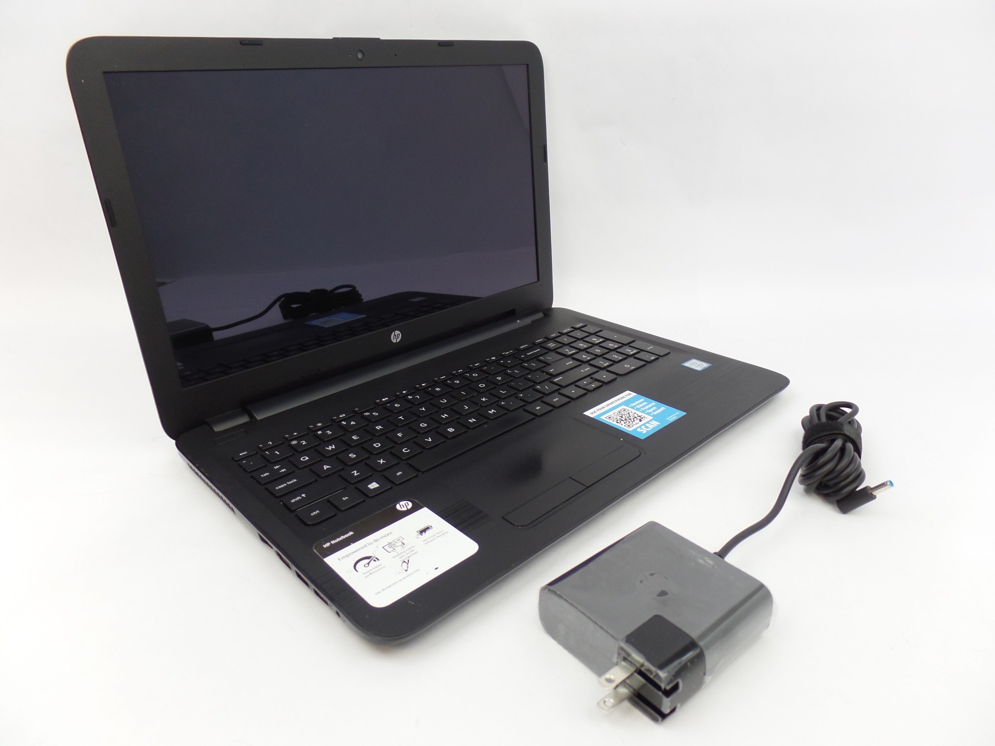 HP 15-ay009dx 15.6" HD Touch i3-6100U 2.3GHz 6GB 1TB W10H Laptop X7T50UA U