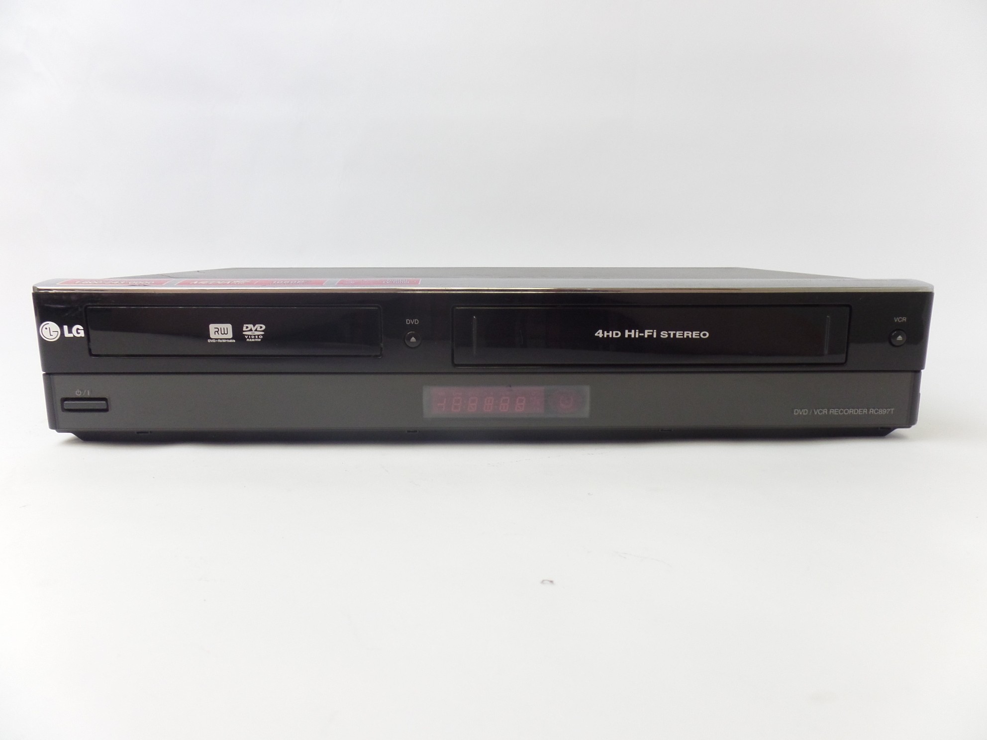 LG DVD Player VHS Video Cassette Recorder RC897T For Parts