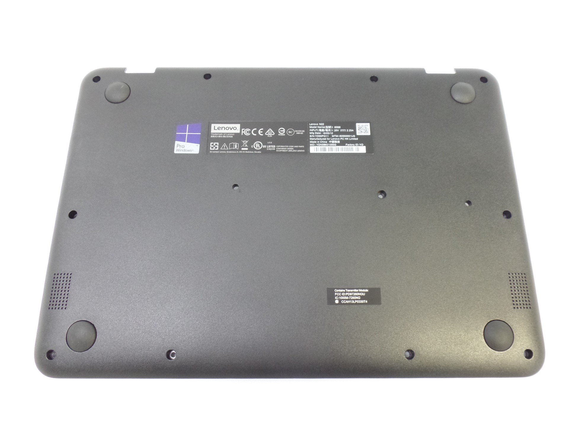 OEM Bottom Base Cover for Lenovo N22 80S60001US Winbook 80S6