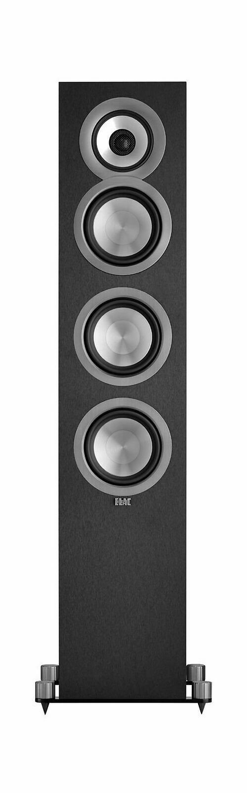 ELAC UF51-BK Floorstanding Speaker (Black, Single)