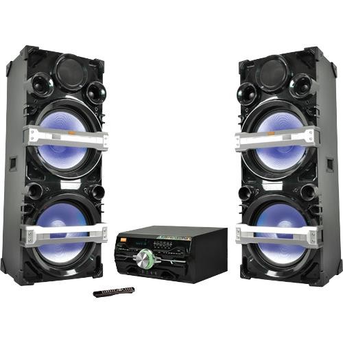 Read Britelite Edison Professional Party System 4000 BT Receiver with