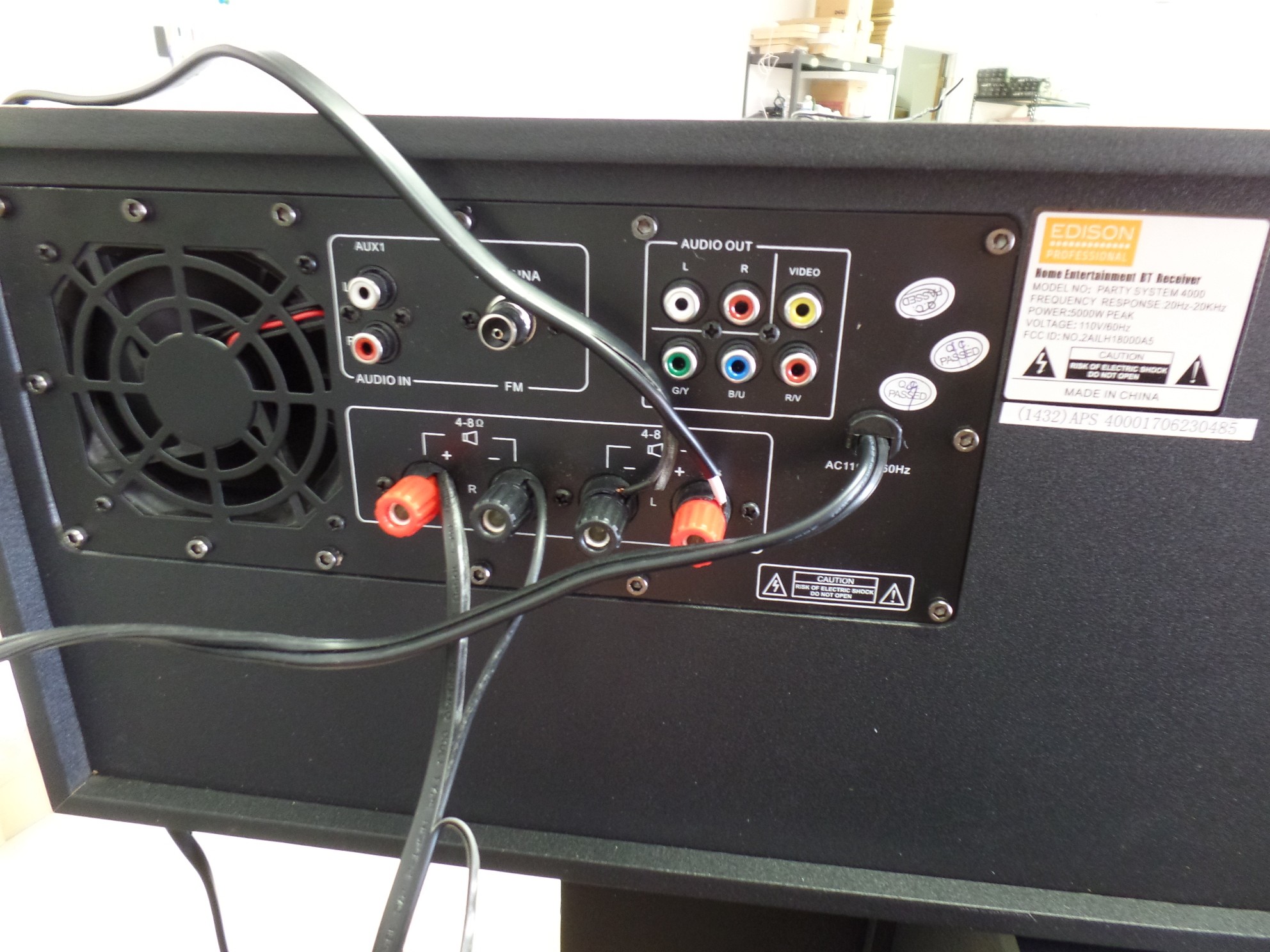 Edison professional party system 4000 hotsell