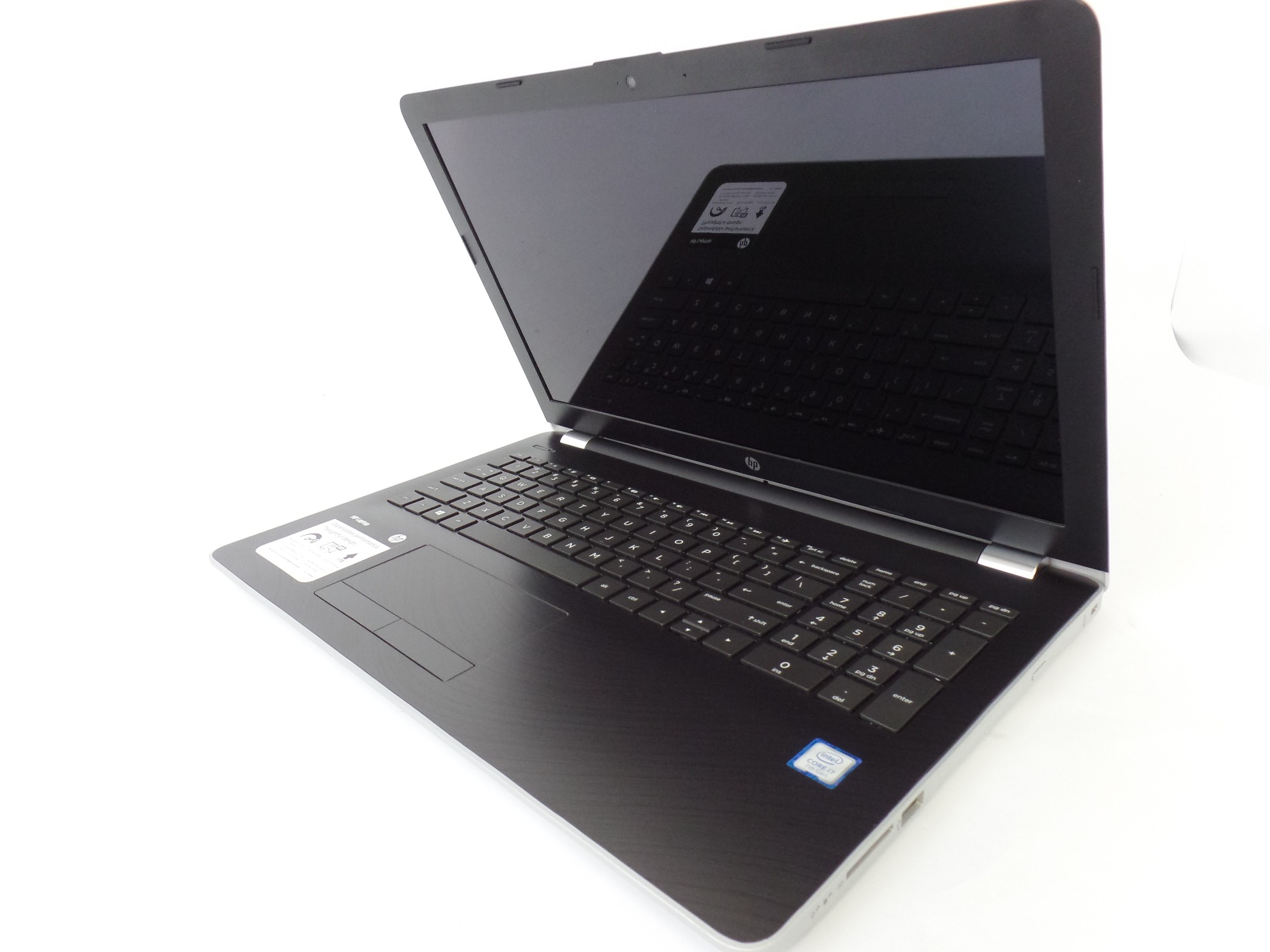 hp jaguar 15 bs080wm 15 6 hd touch screen i7 7500u 8gb 1tb w10h silver laptop s ave electronics