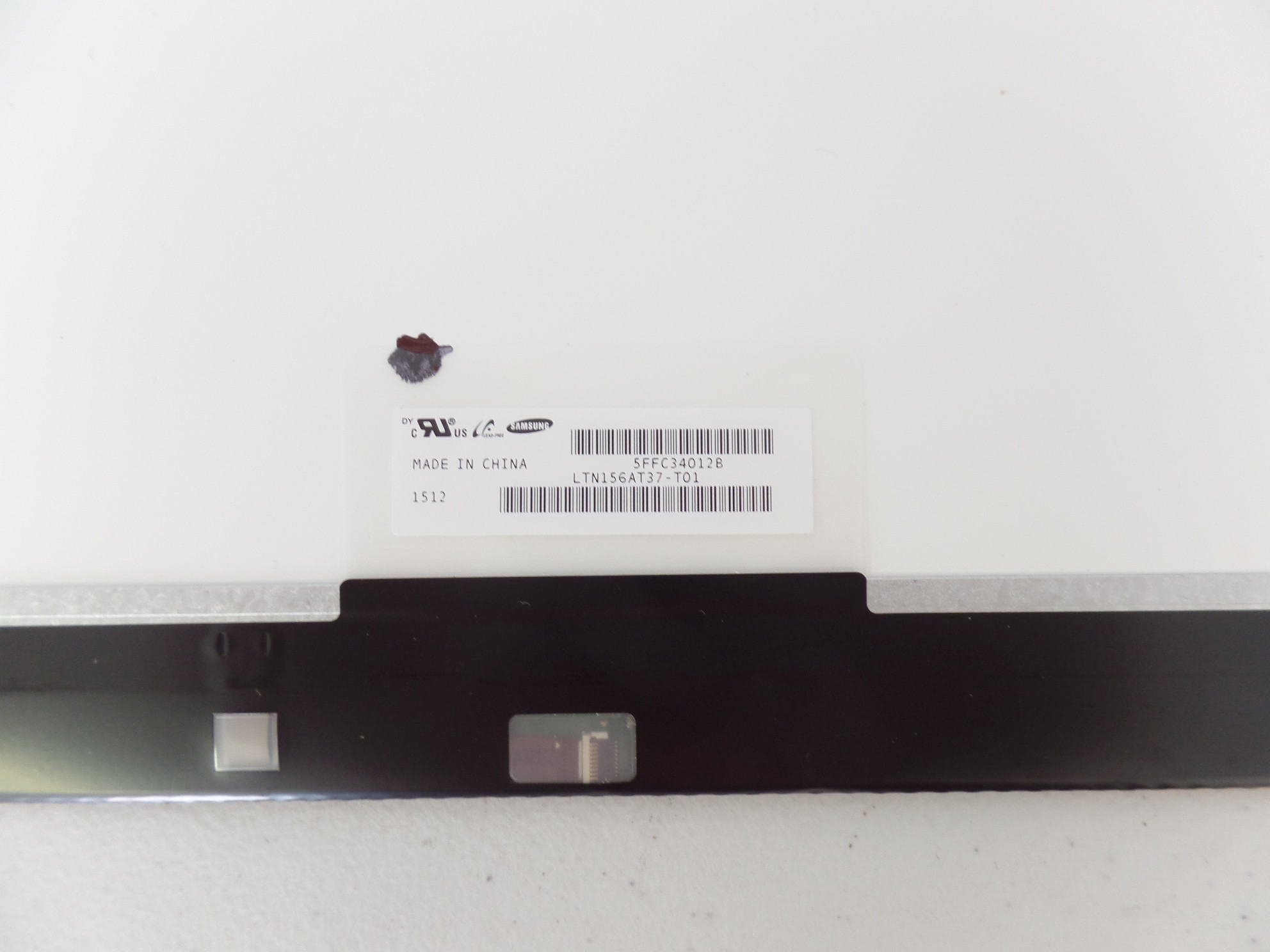 15 6 lcd screen glossy samsung ltn156at37 t01 hd 30 pin