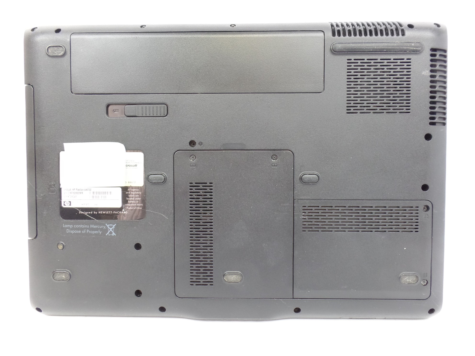 HP Pavilion dv6700 15.4" WXGA Core 2 Duo T5750 2GHz 3GB 250GB W7P Laptop U1